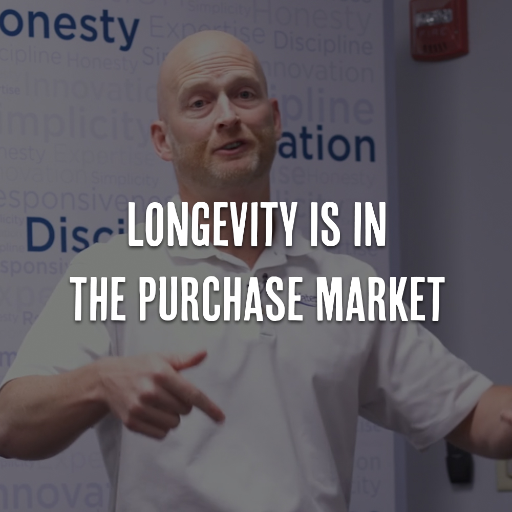 Longevity Is In The Purchase Market
