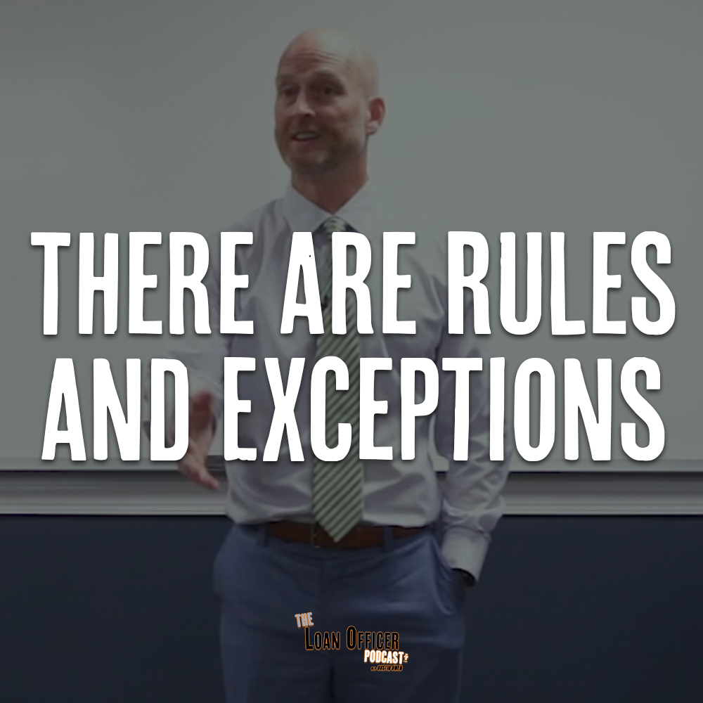 There Are Rules and Exceptions