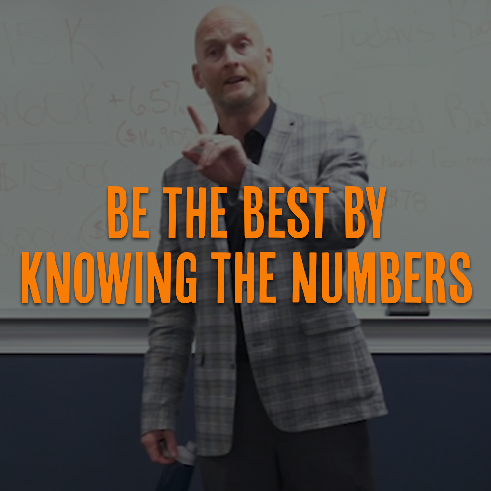 Be The Best By Knowing The Numbers