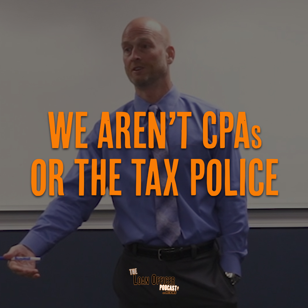 We Aren’t CPAs or The Tax Police