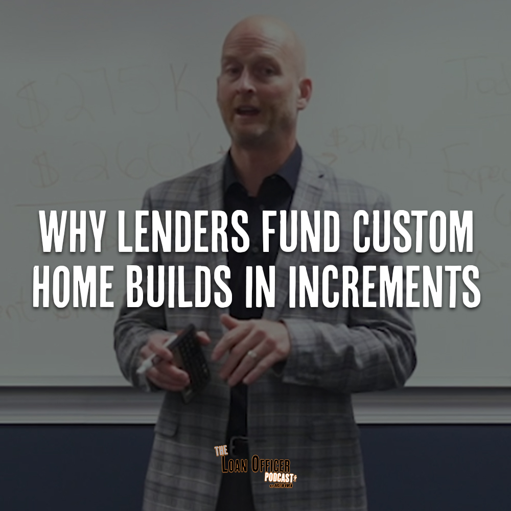 Why Lenders Fund Custom Home Builds In Increments