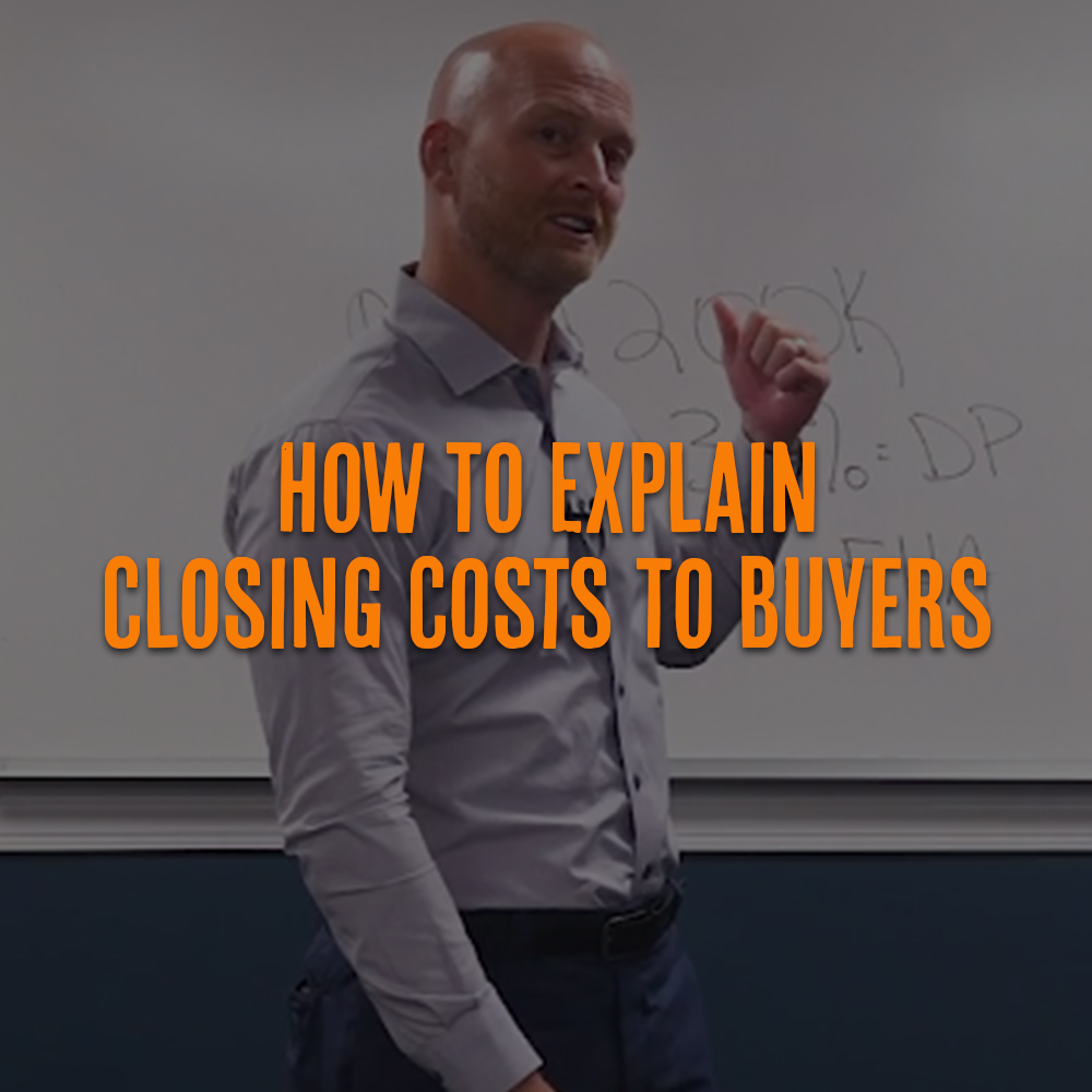 How To Explain Closing Costs To Buyers